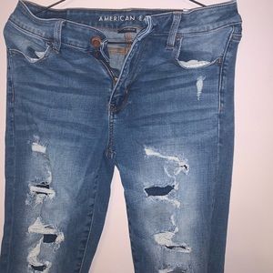Like new, American Eagle jeans/jeggings